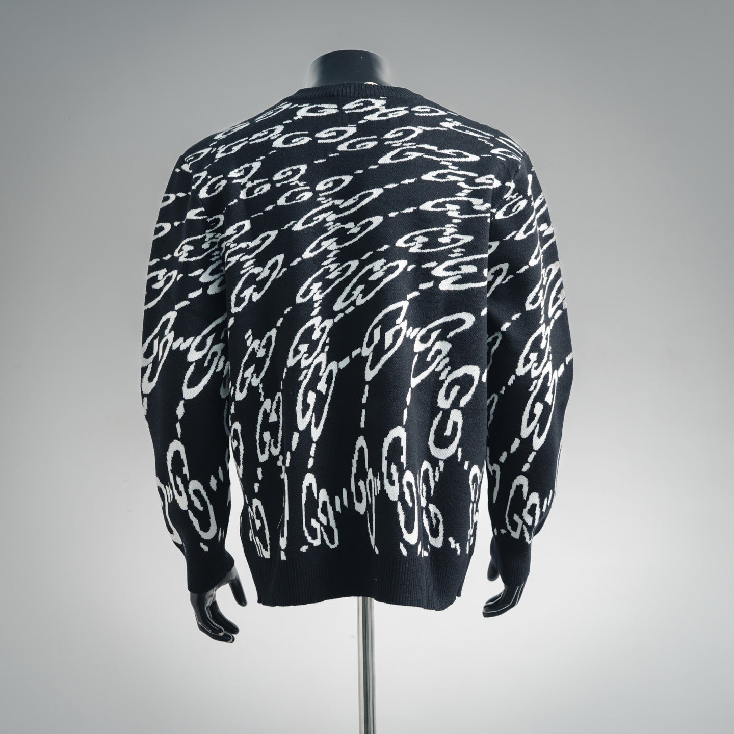 Guc 25fw jacquard sweater