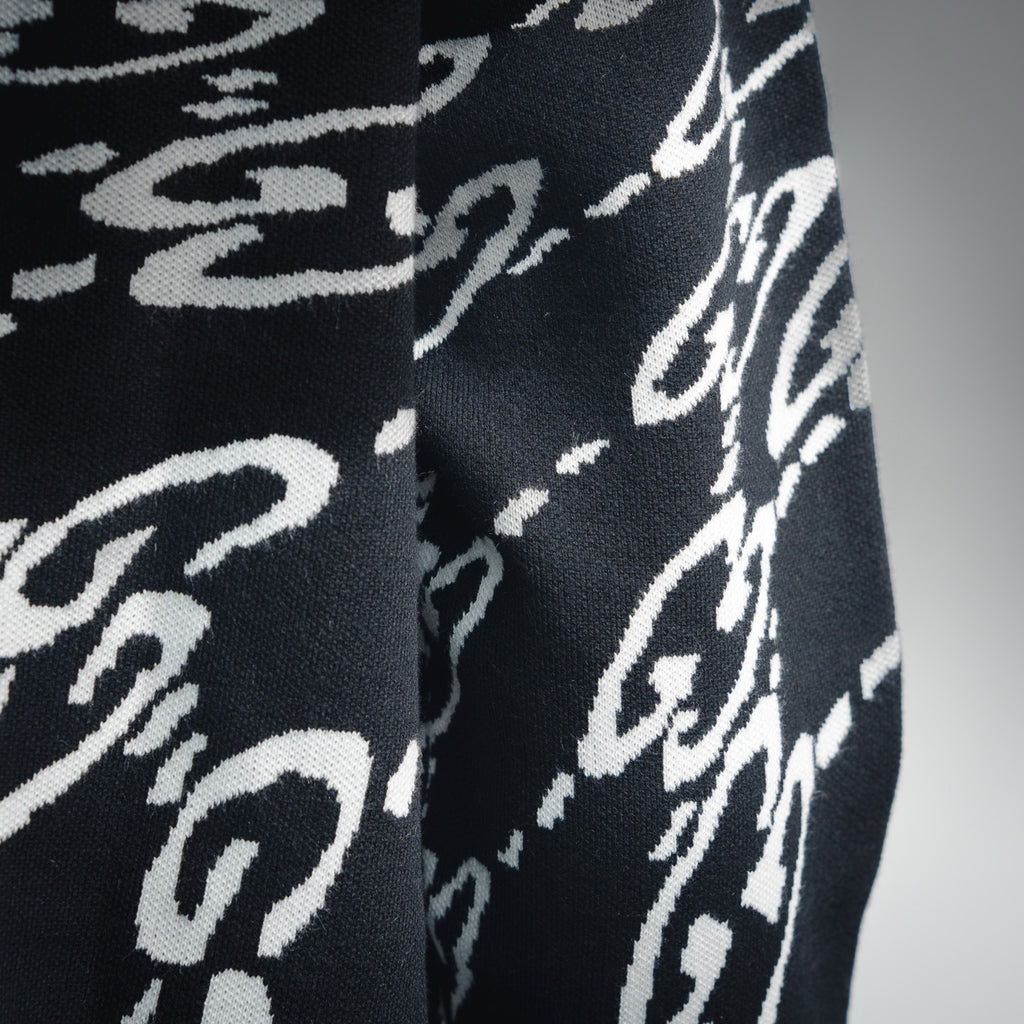 Guc 25fw jacquard sweater