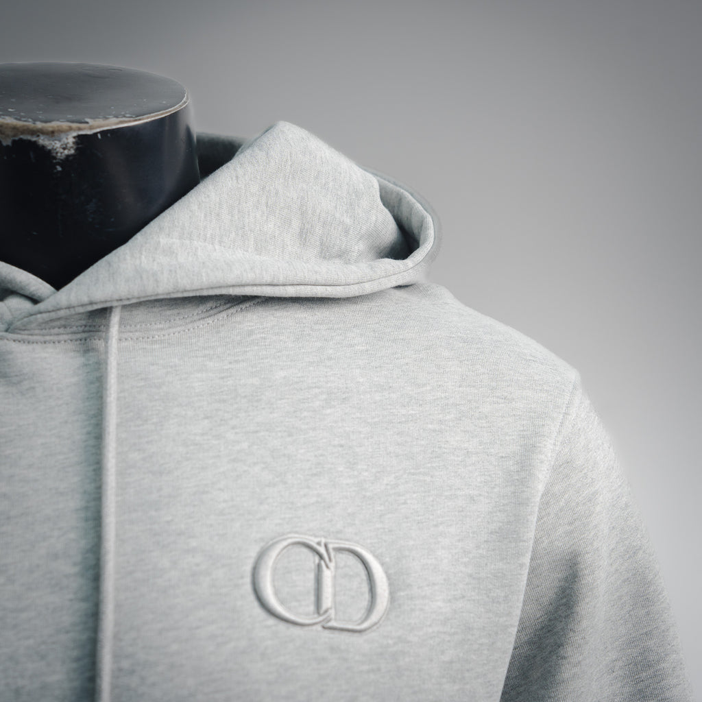 CD 25fw embroidered hoodie