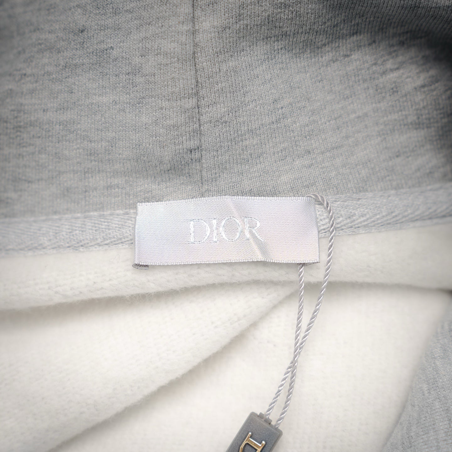 CD 25fw embroidered hoodie