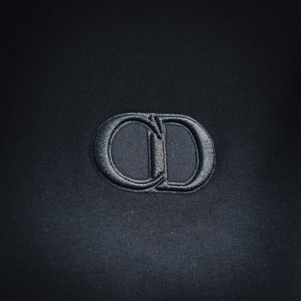 CD 25fw embroidered hoodie