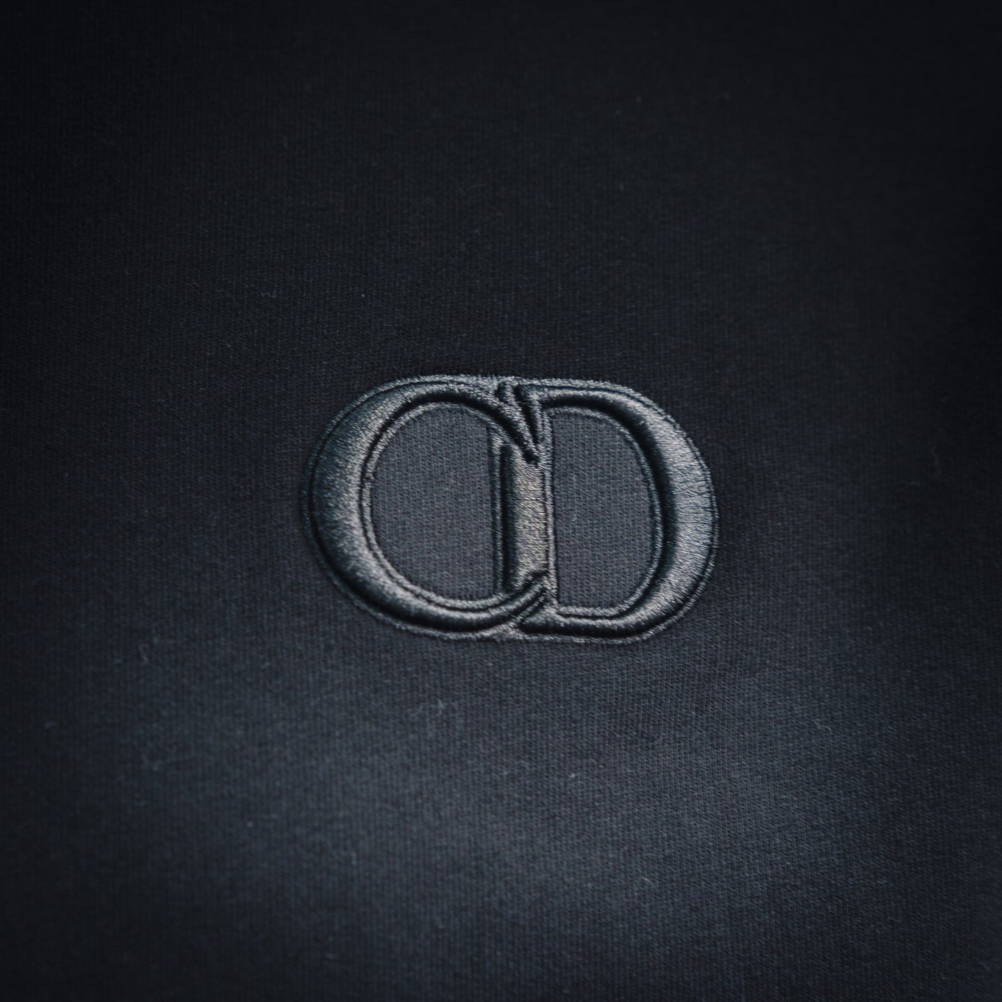 CD 25fw embroidered hoodie