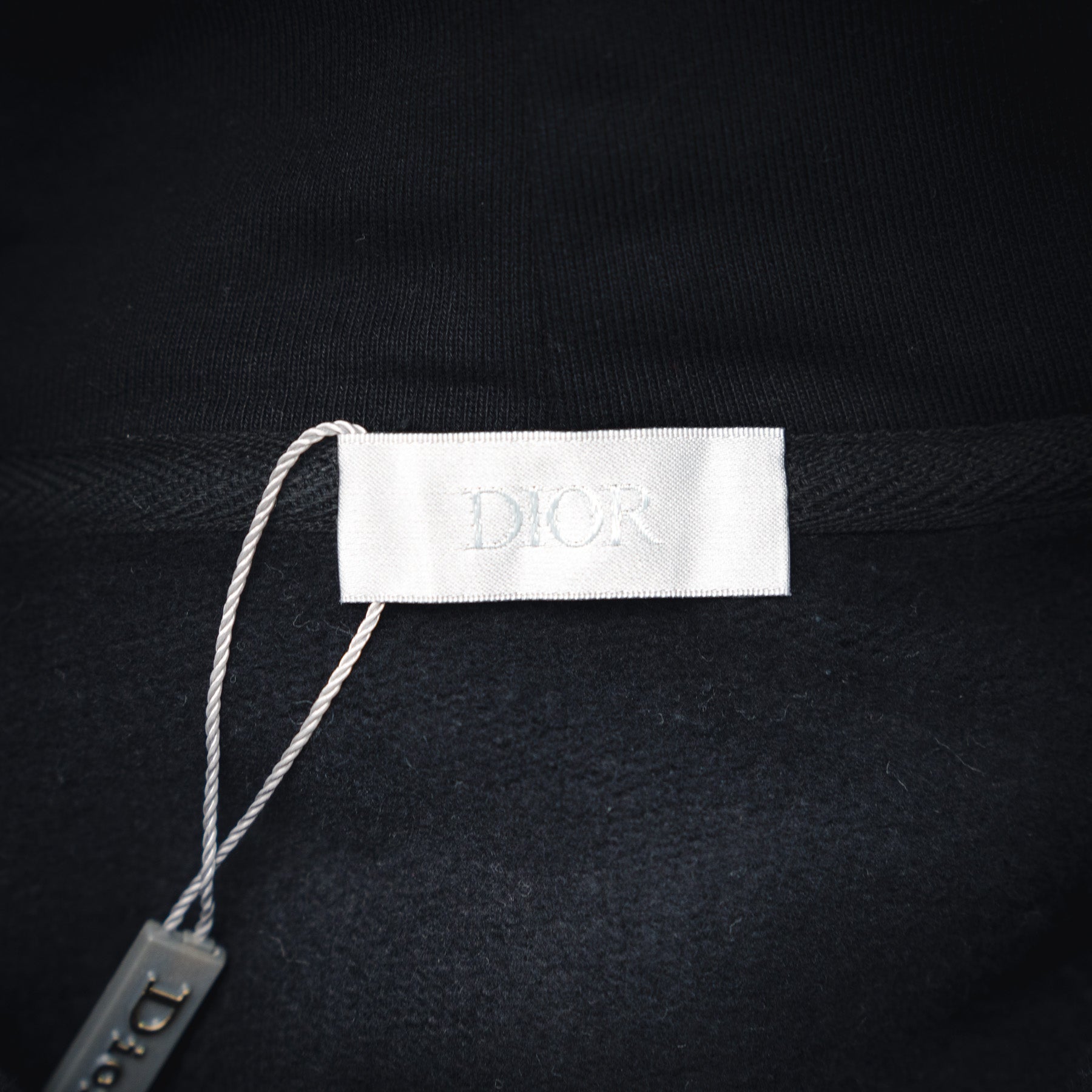 CD 25fw embroidered hoodie