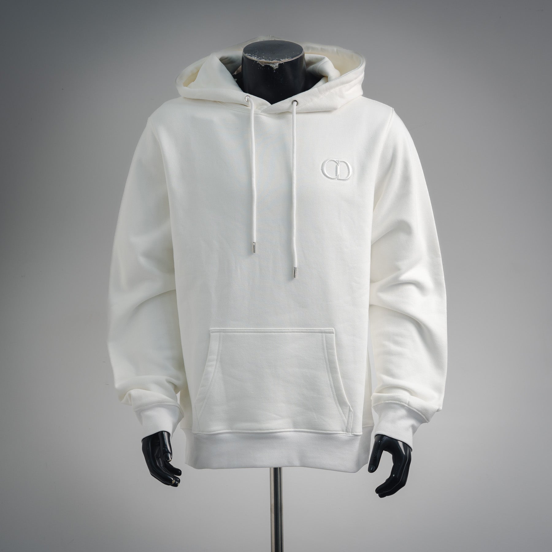 CD 25fw embroidered hoodie
