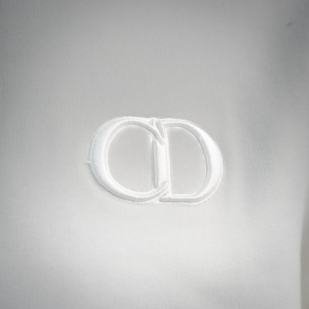 CD 25fw embroidered hoodie