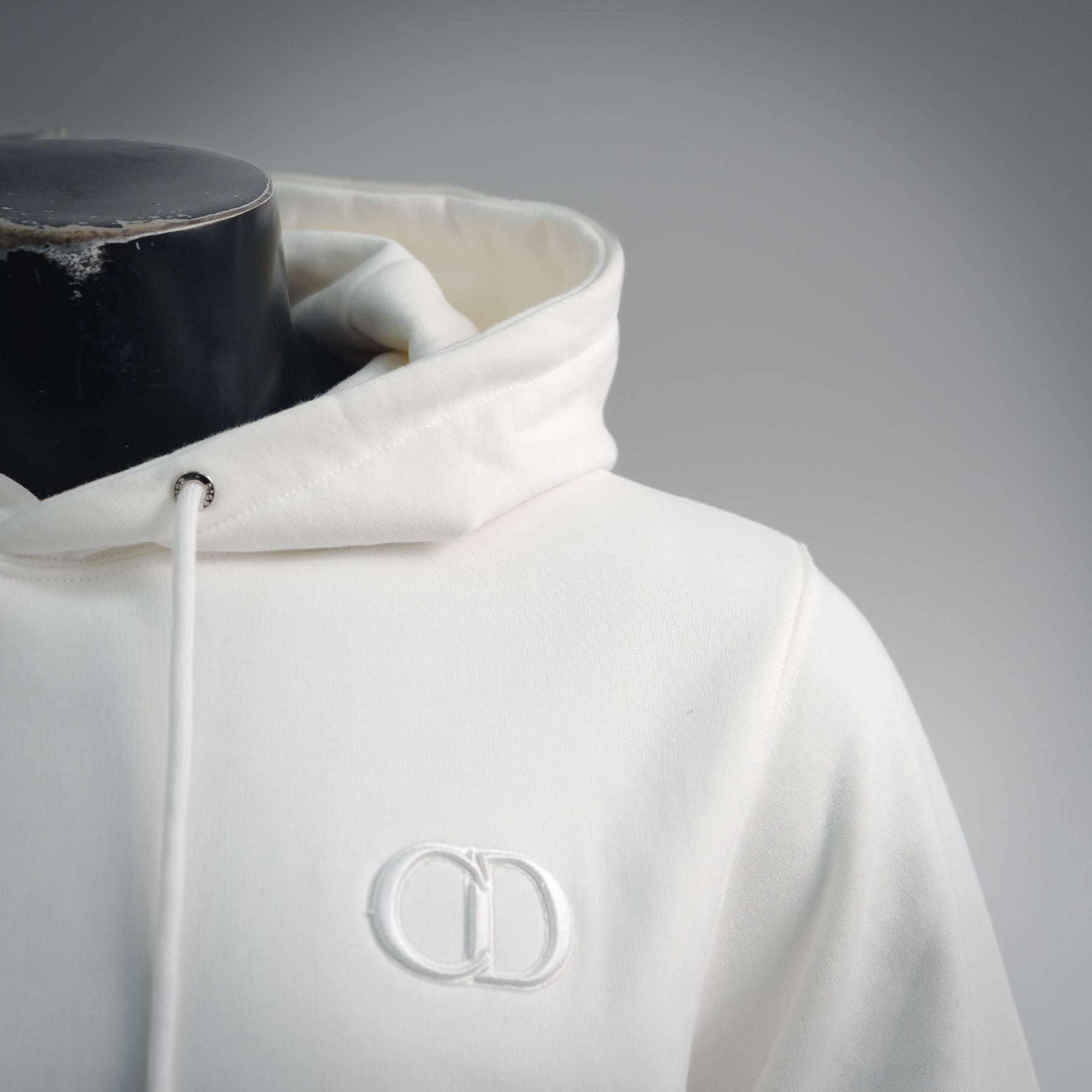 CD 25fw embroidered hoodie