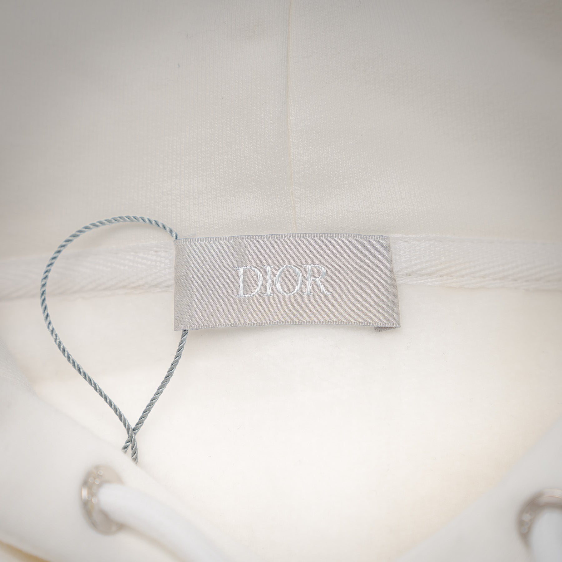 CD 25fw embroidered hoodie