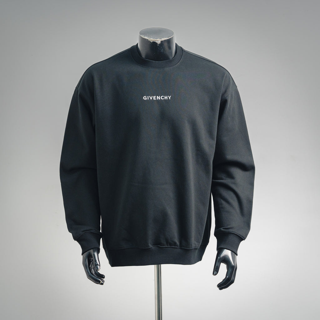 Give 25fw embroidered sweatshirt