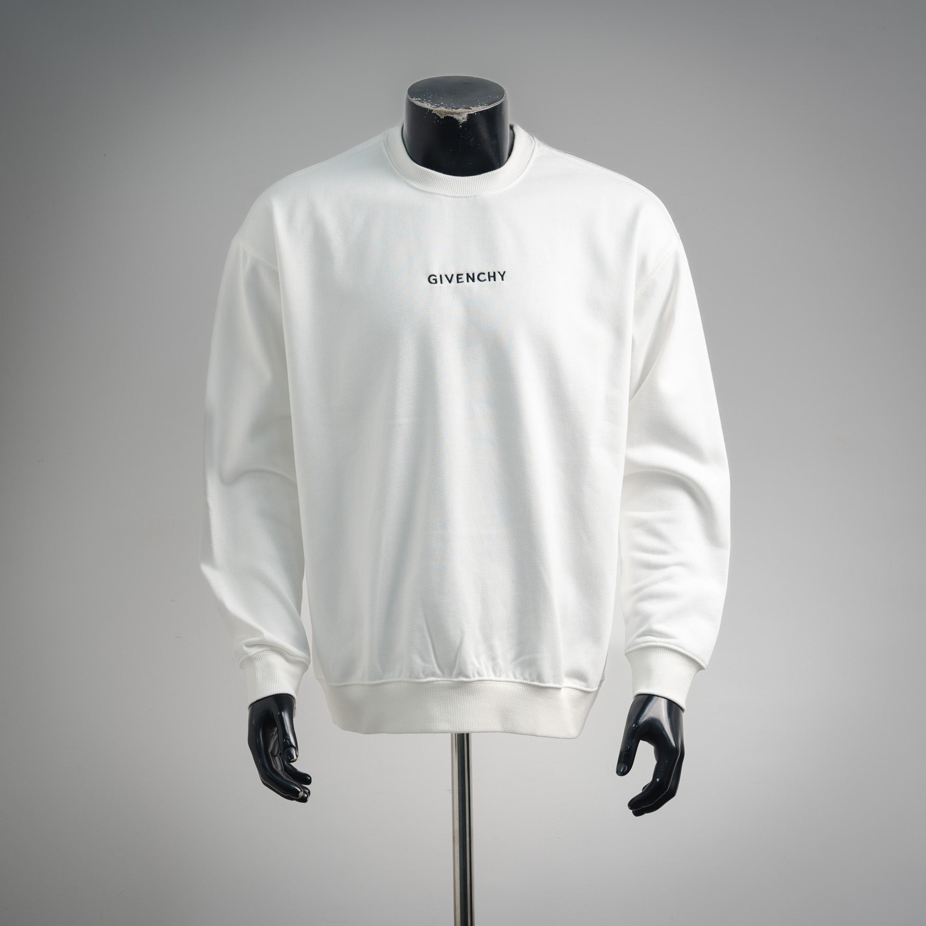 Give 25fw embroidered sweatshirt