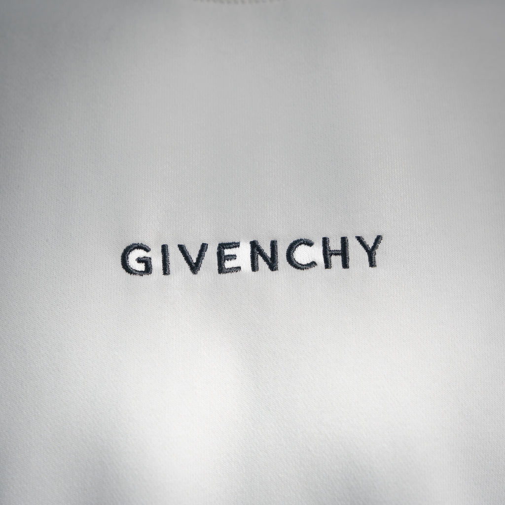 Give 25fw embroidered sweatshirt