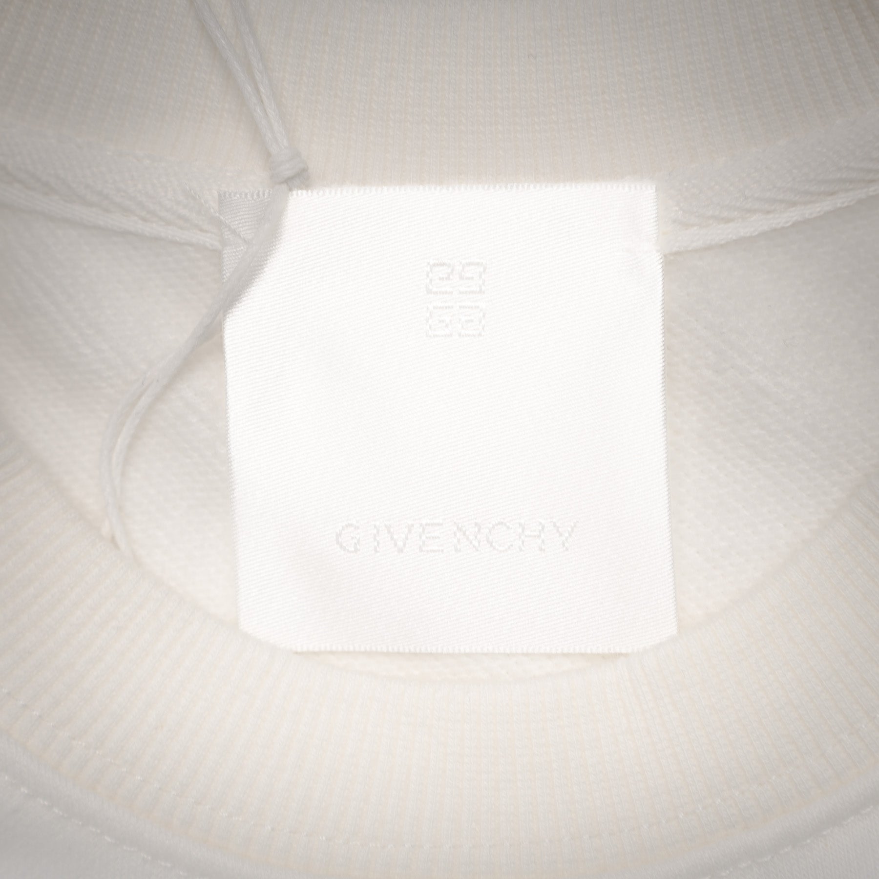 Give 25fw embroidered sweatshirt