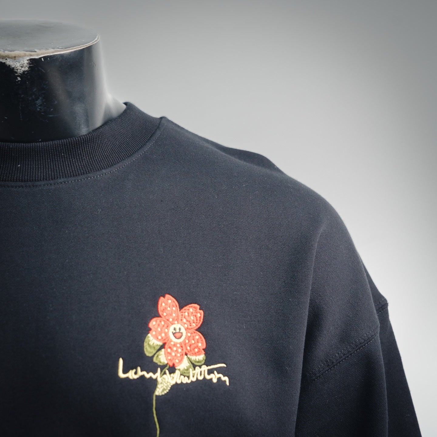 Louis 25fw embroidered sweatshirt