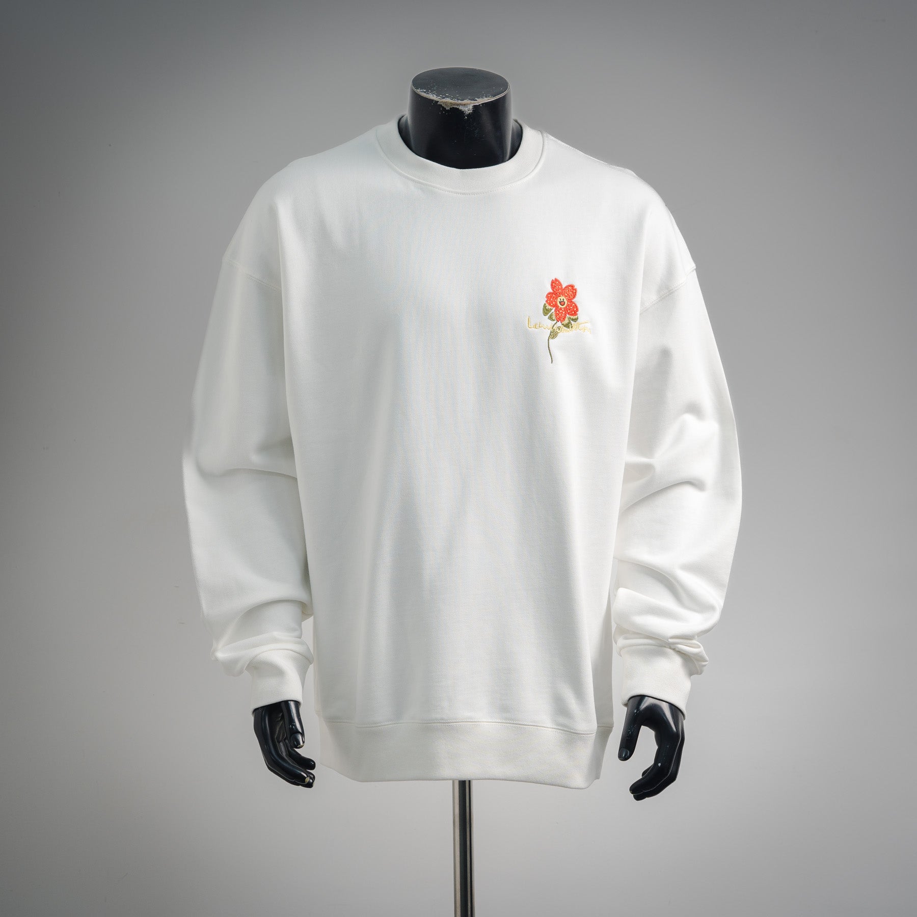 Louis 25fw embroidered sweatshirt