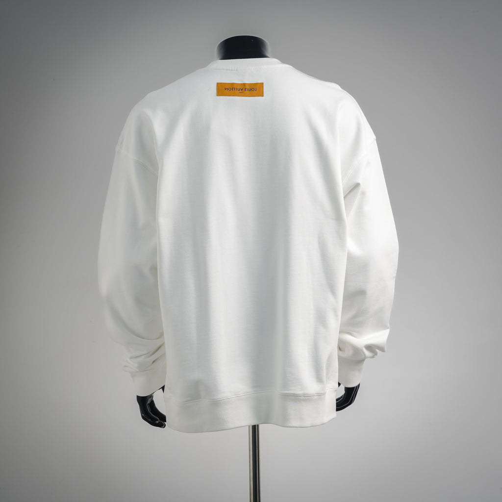 Louis 25fw embroidered sweatshirt