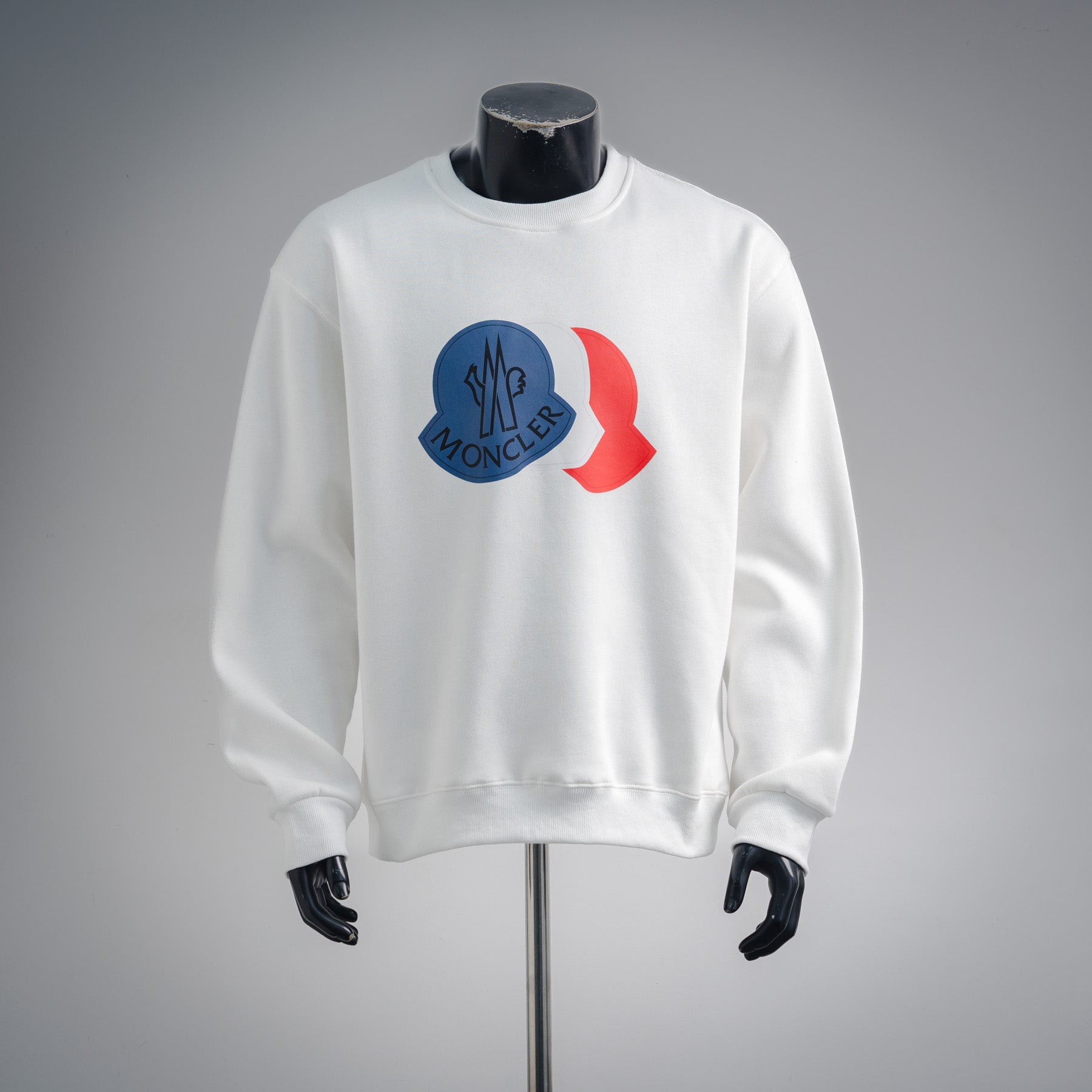 Mon 25fw printed sweatshirt