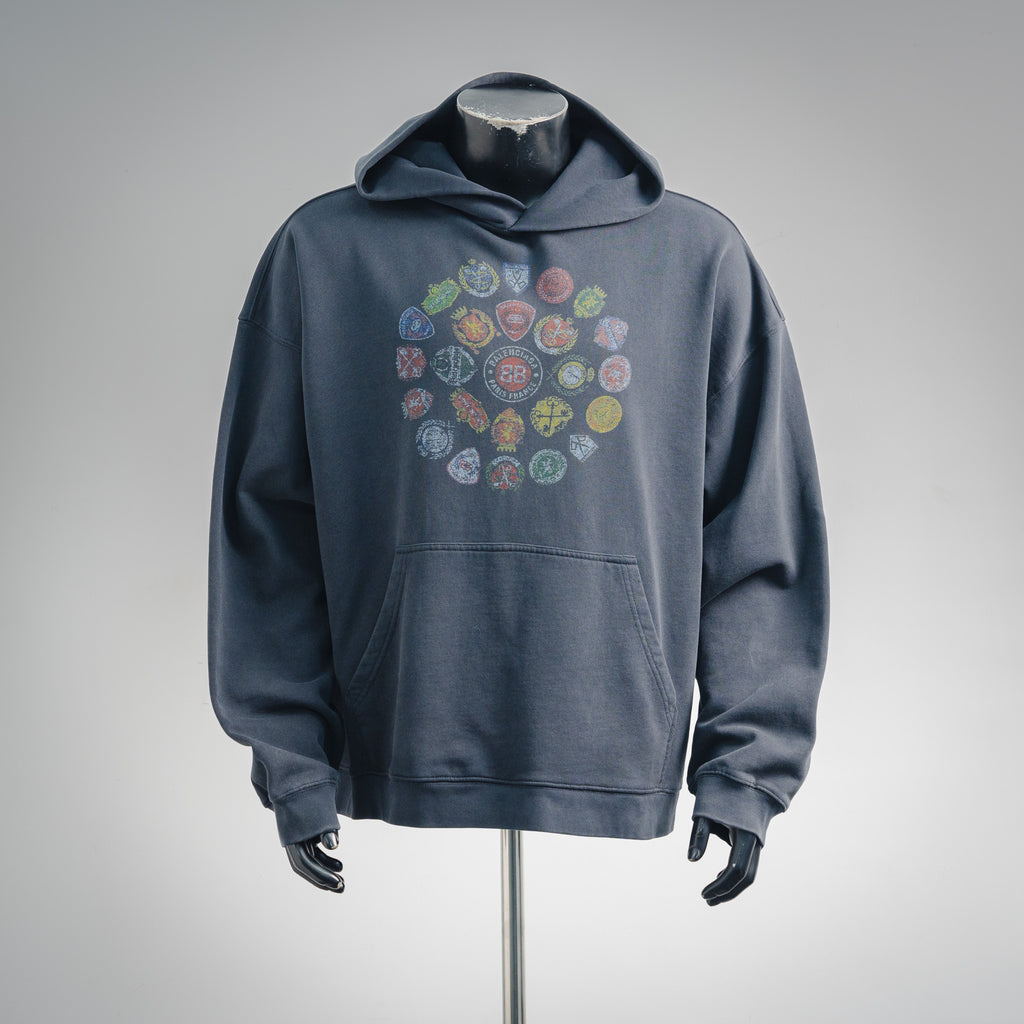 Balen 25fw printed hoodie