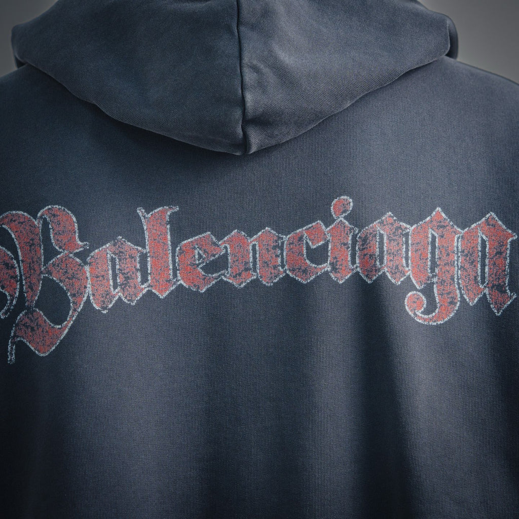 Balen 25fw printed hoodie