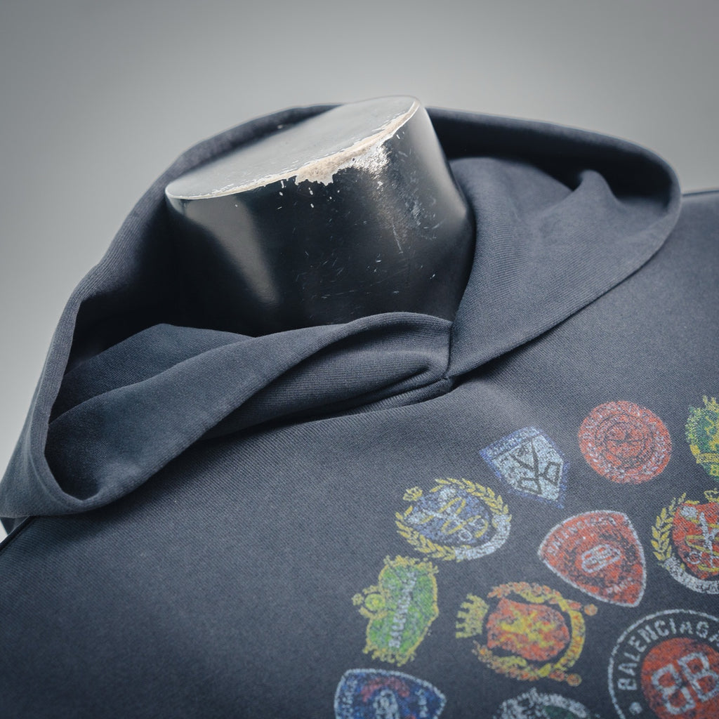 Balen 25fw printed hoodie