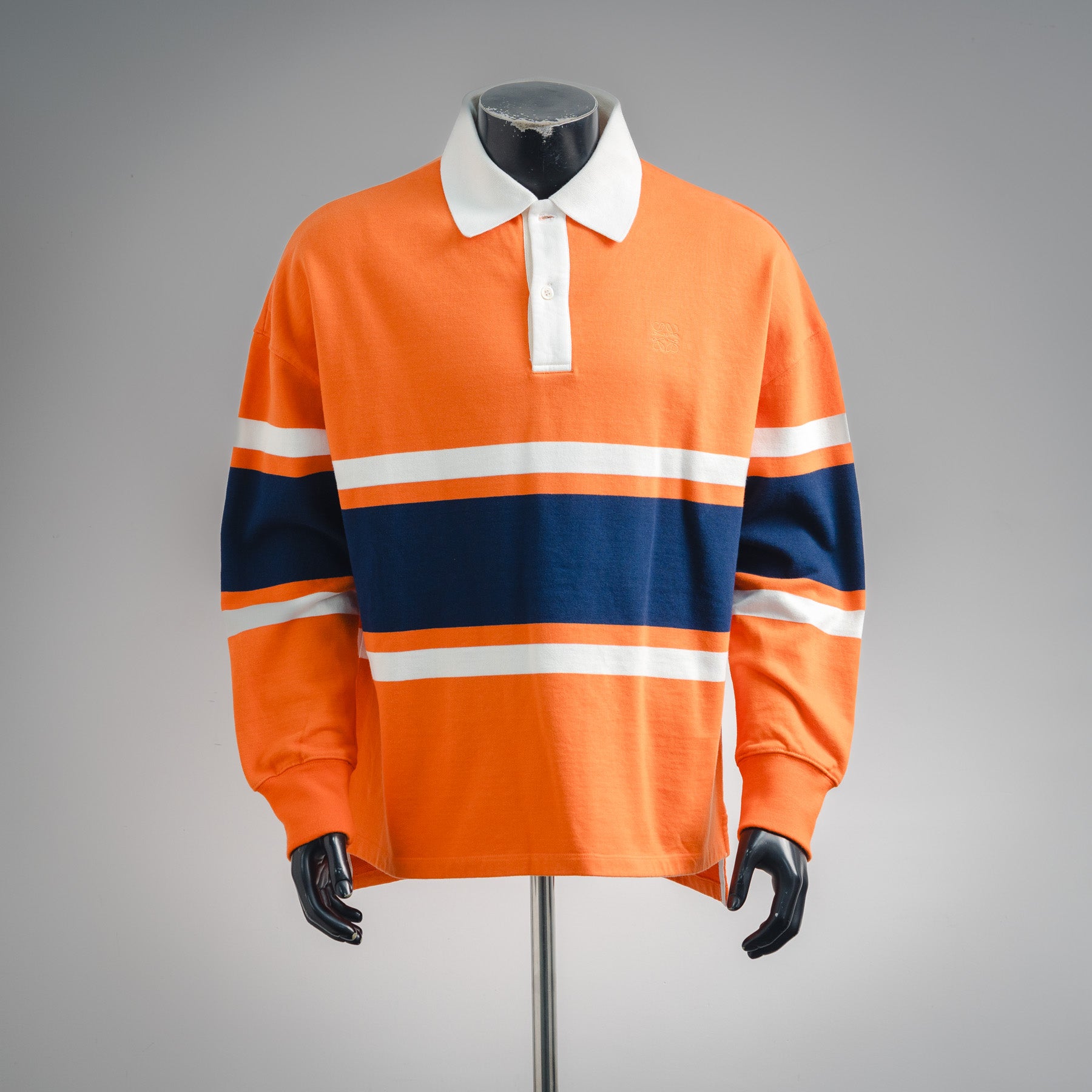 Loe 25fw embroidered sweatshirt