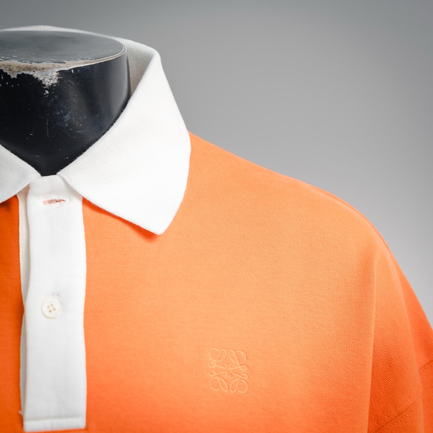 Loe 25fw embroidered sweatshirt