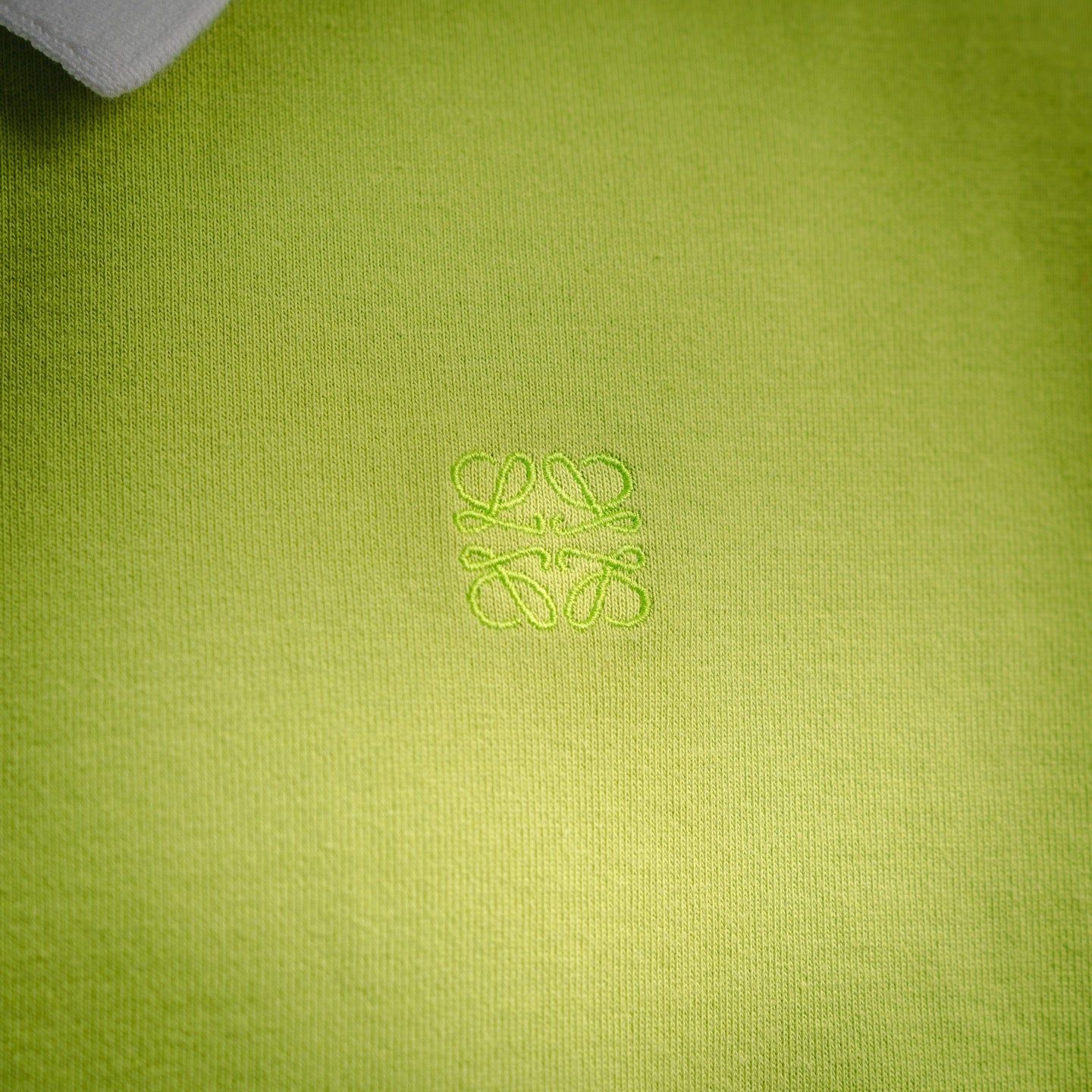 Loe 25fw embroidered sweatshirt