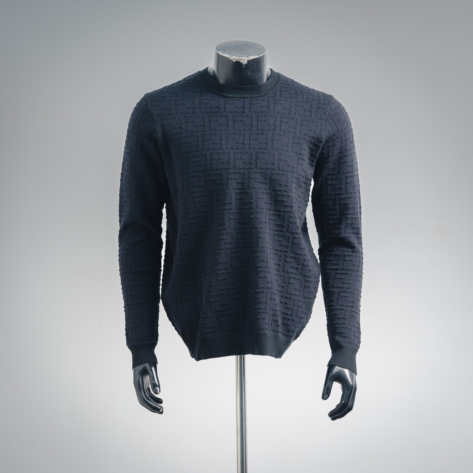 Fend 25fw jacquard sweater