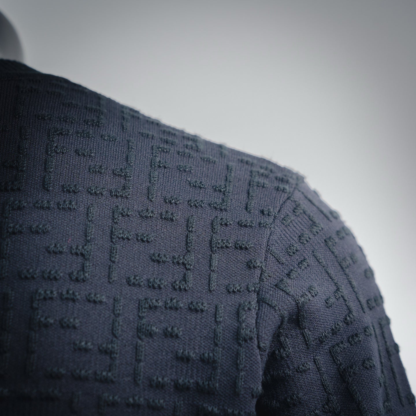 Fend 25fw jacquard sweater