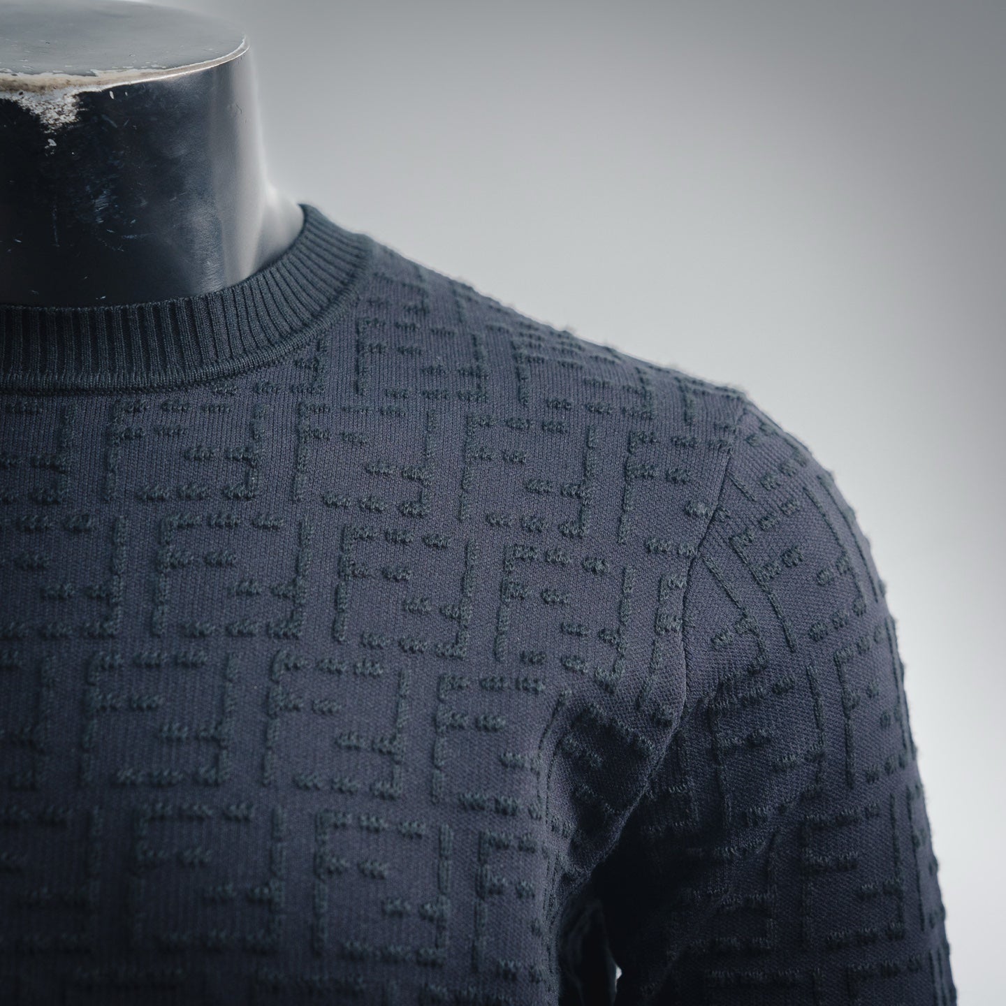 Fend 25fw jacquard sweater