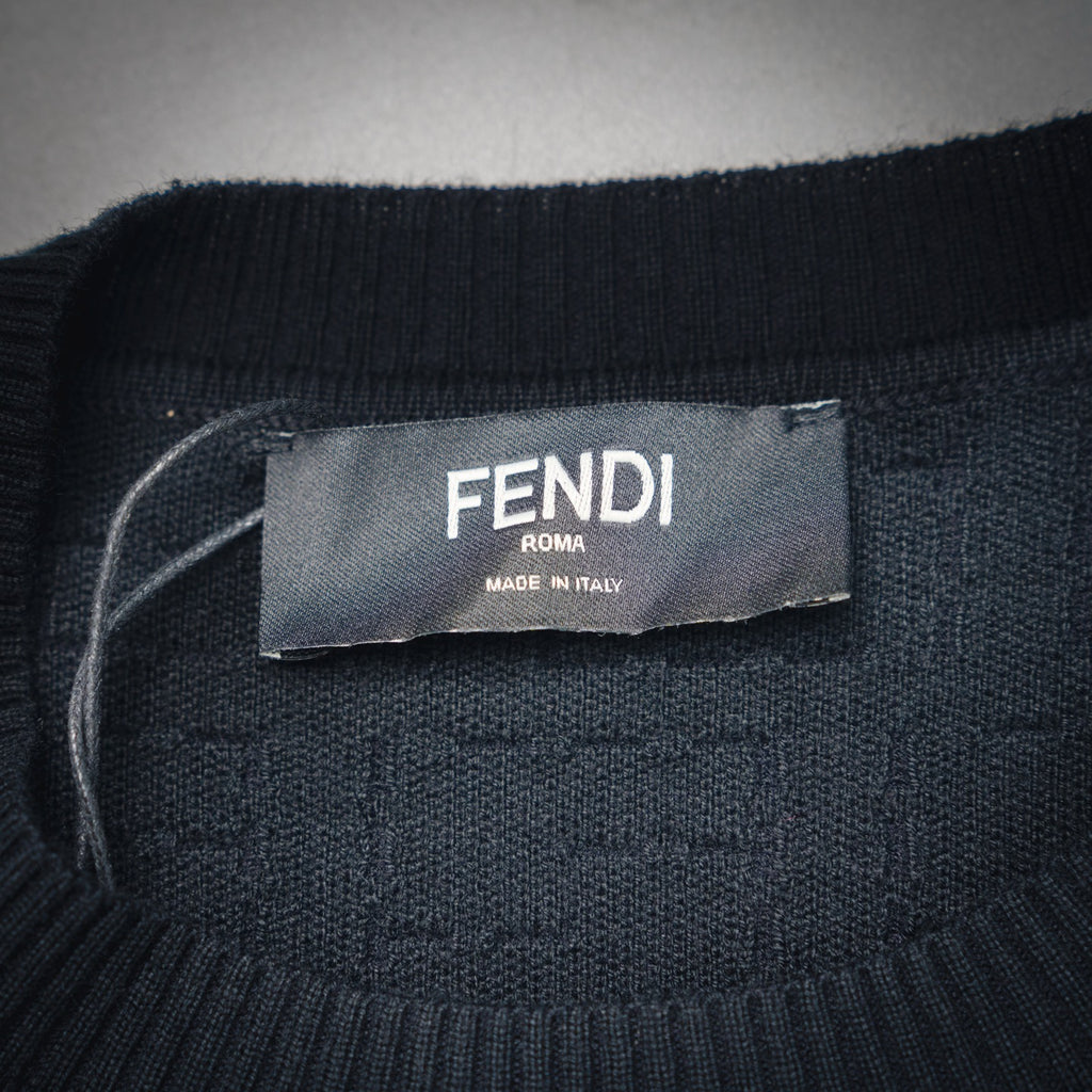 Fend 25fw jacquard sweater