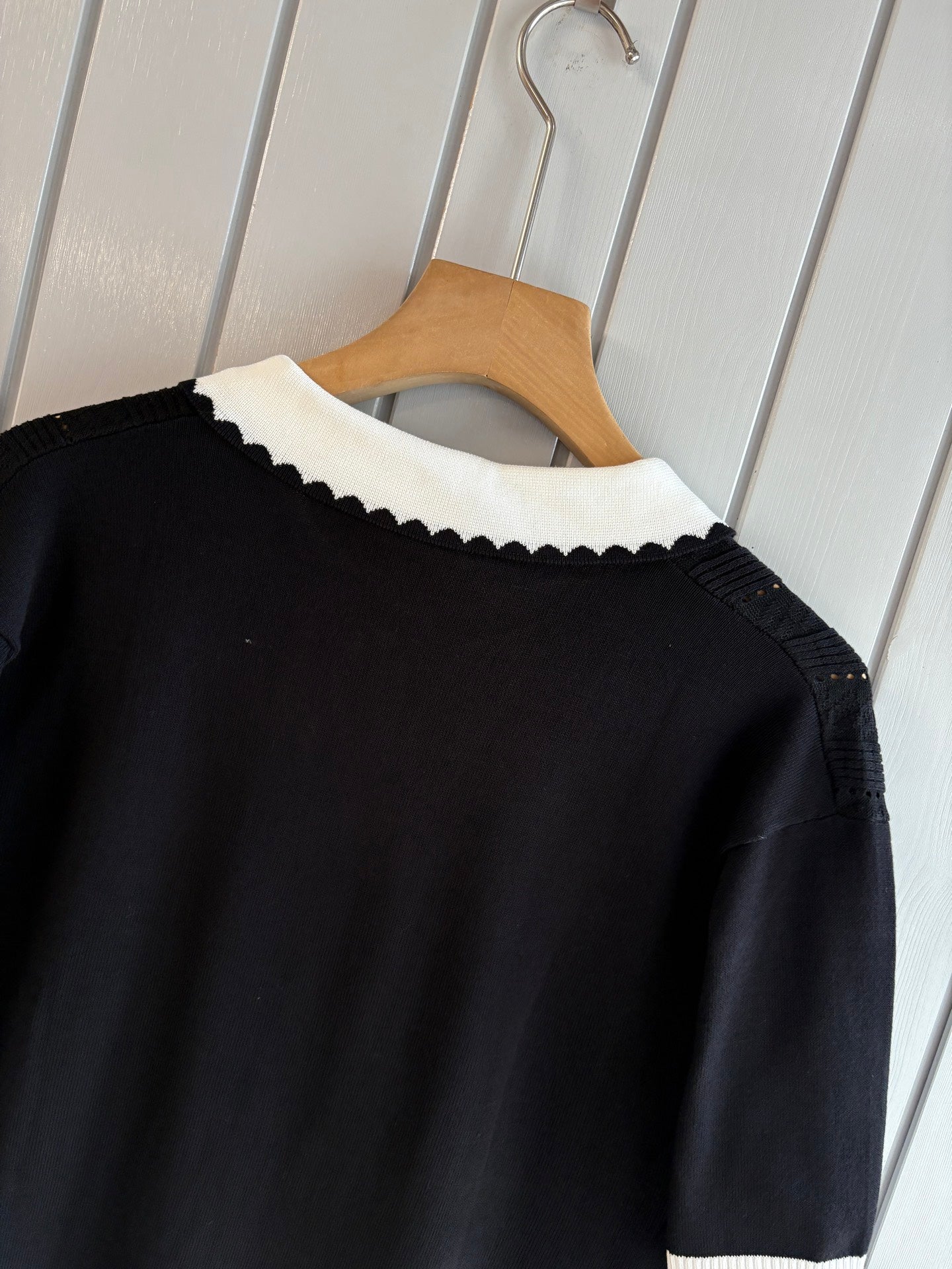 Loro 25fw jacquard t-sshirt