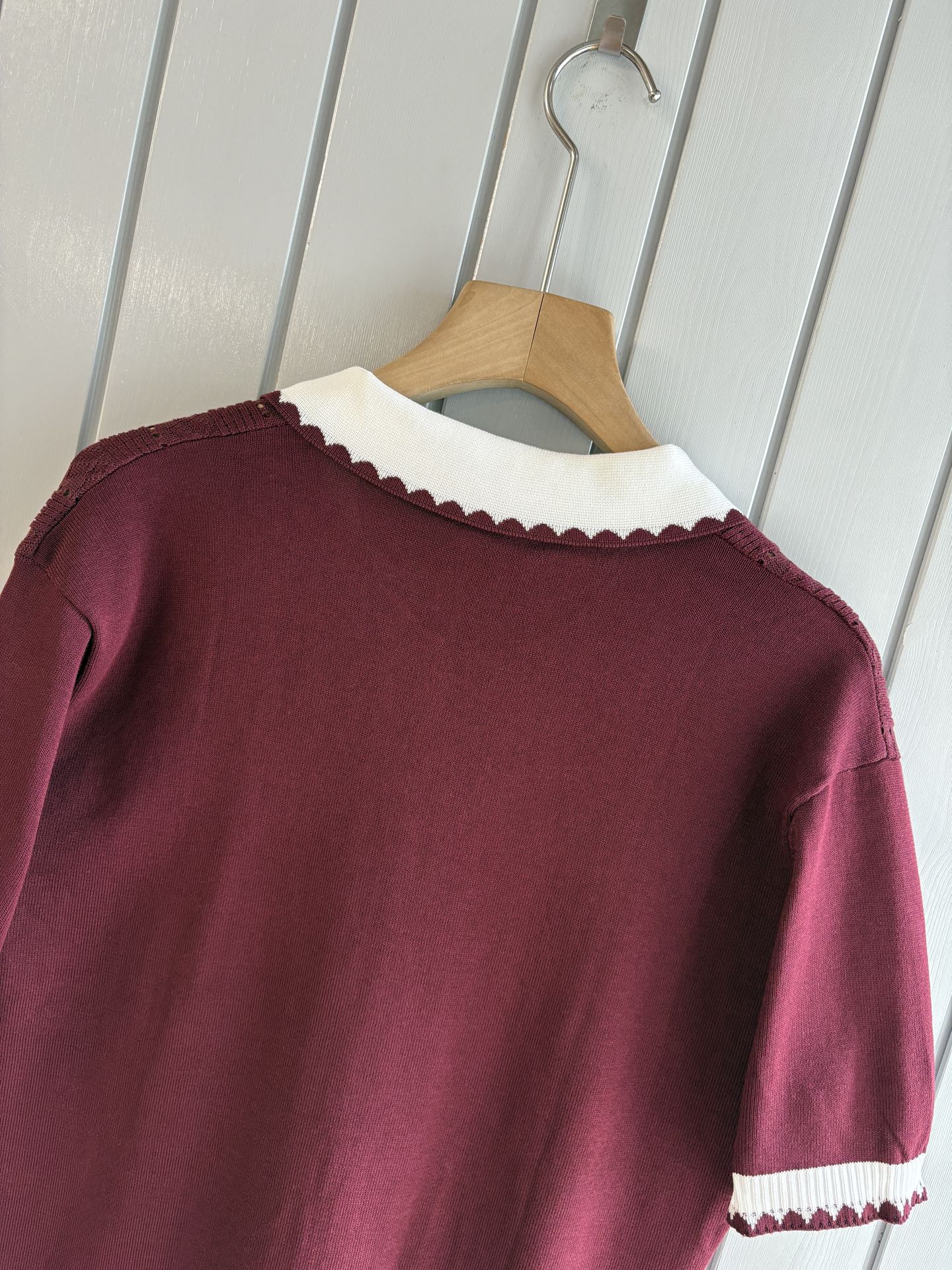 Loro 25fw jacquard t-shirt