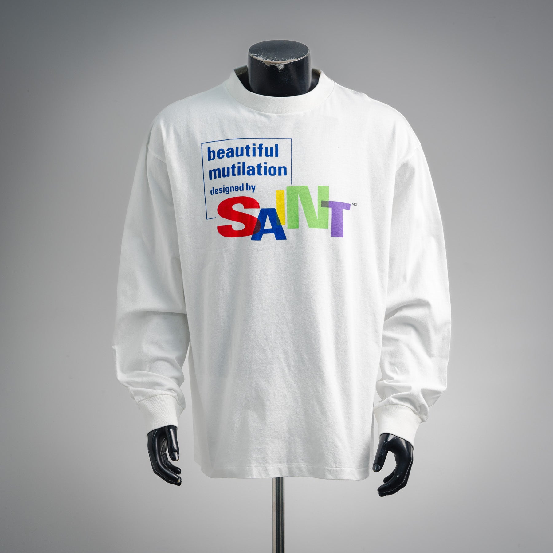 Saint 25fw printed sweatshirt