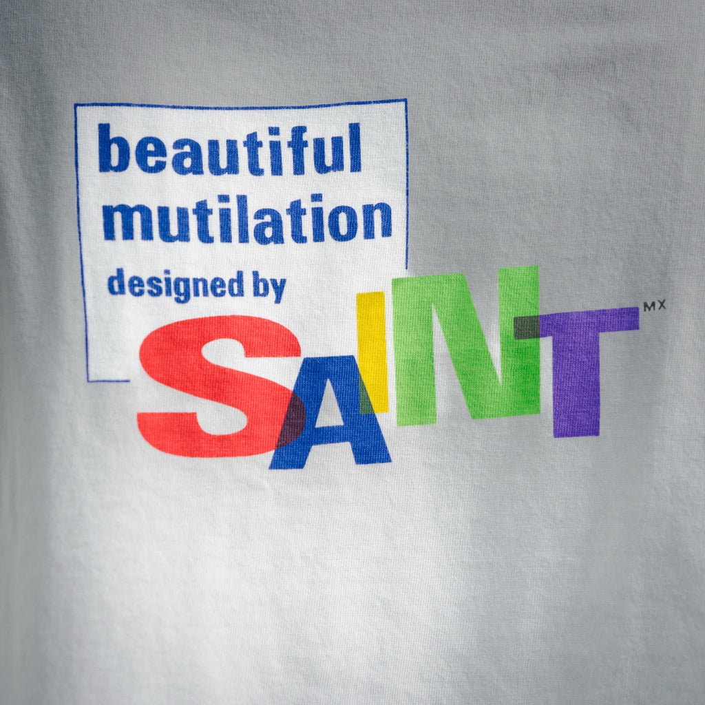 Saint 25fw printed sweatshirt