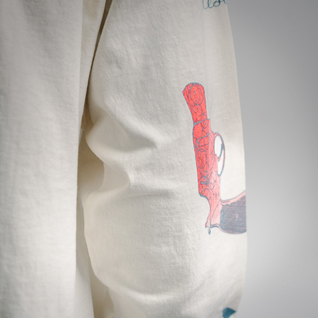 Saint 25fw printed sweatshirt