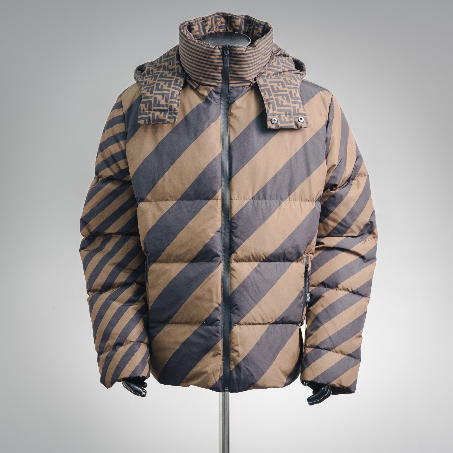 Fend 25fw printed jacket