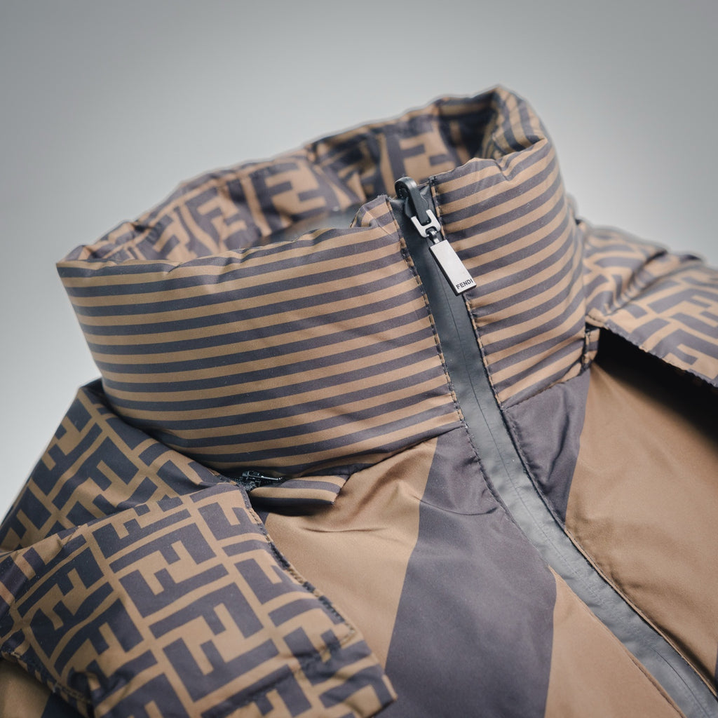 Fend 25fw printed jacket