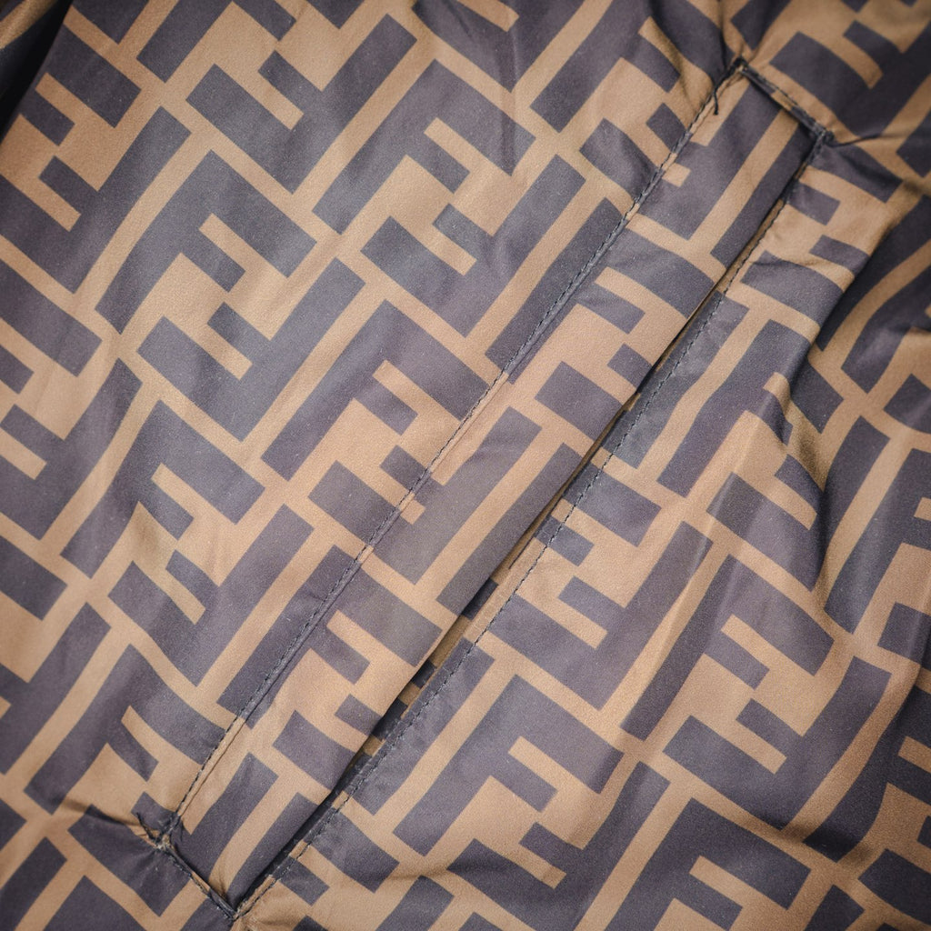 Fend 25fw printed jacket