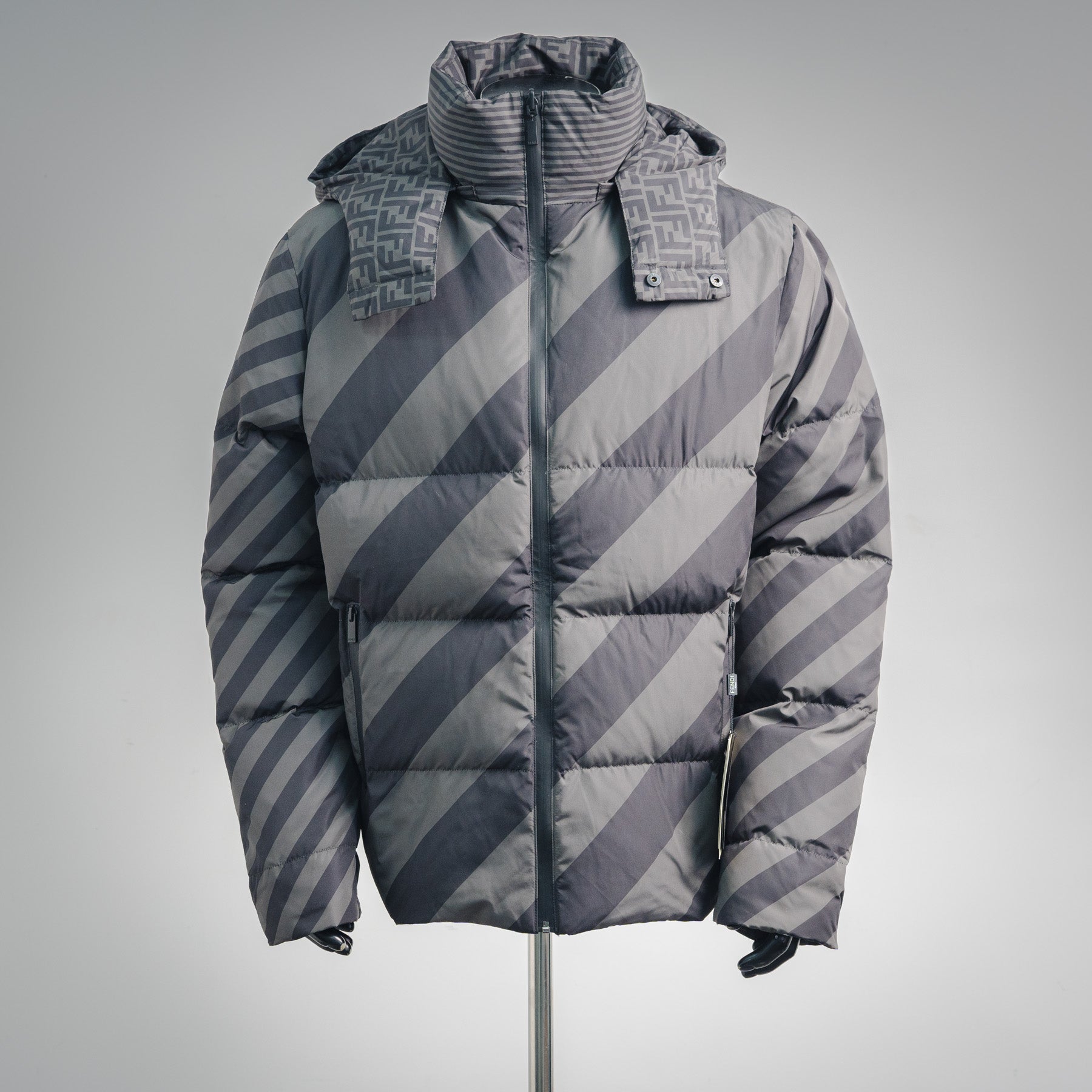 Fend 25fw printed jacket