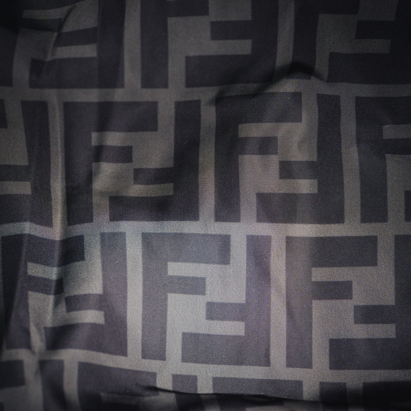 Fend 25fw printed jacket