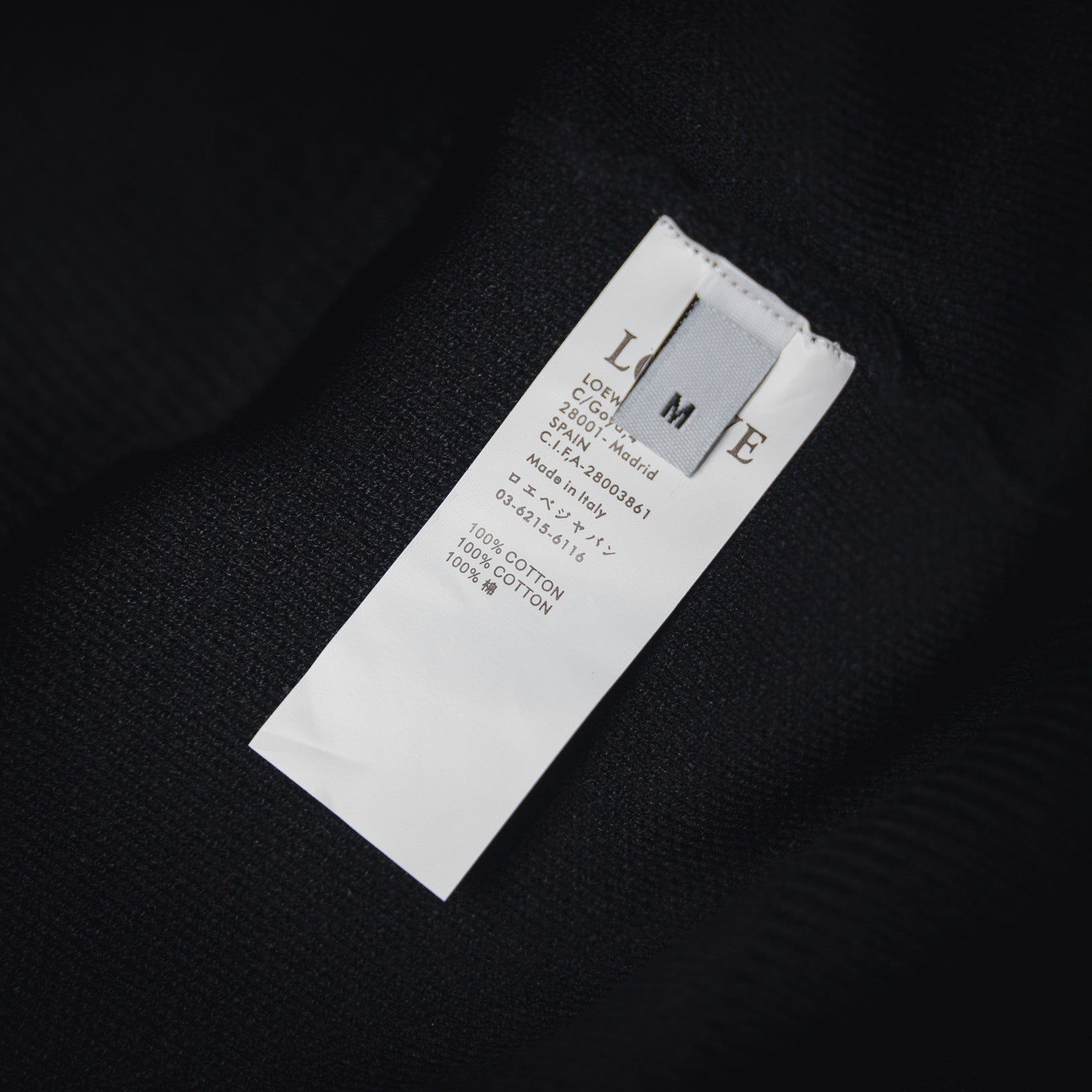 Loe 25fw embroidered sweater