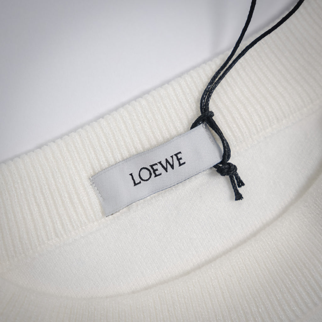 Loe 25fw embroidered sweater