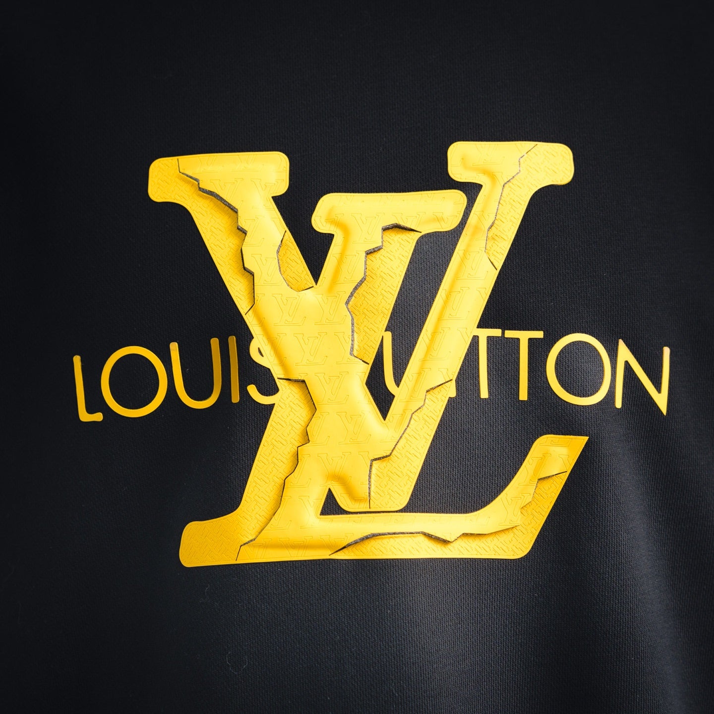 Louis 25fw printed sweatshirt