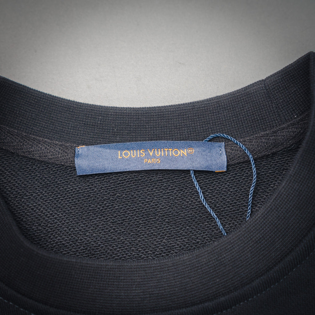 Louis 25fw printed sweatshirt