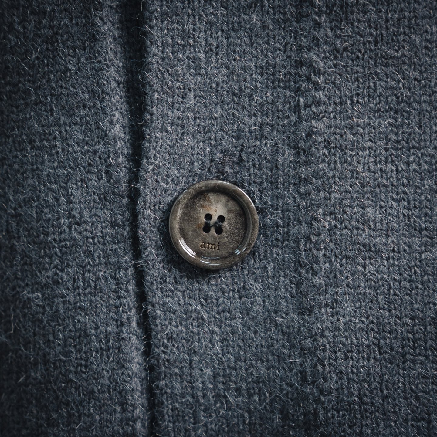 Ami 25fw casual cardigan