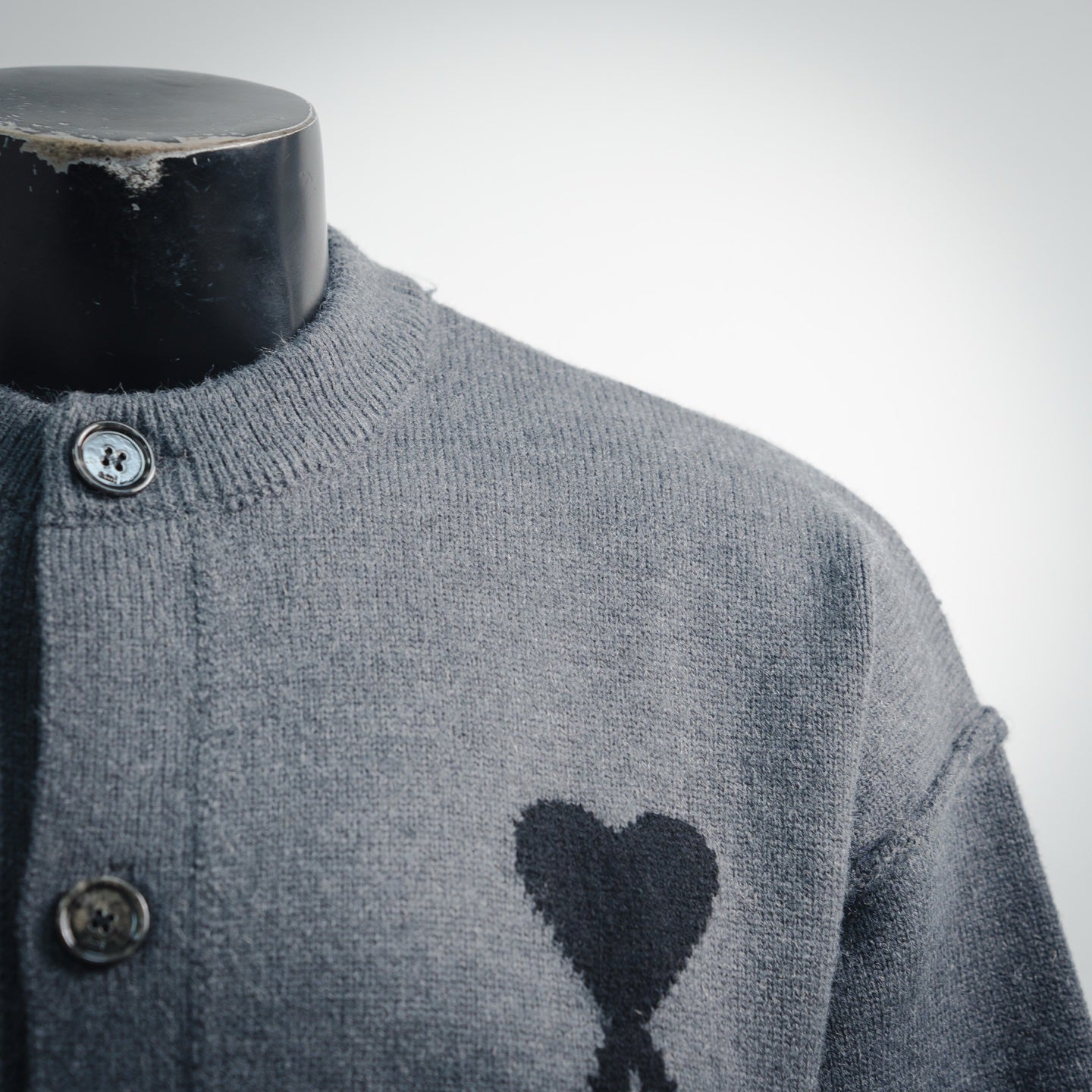 Ami 25fw casual cardigan