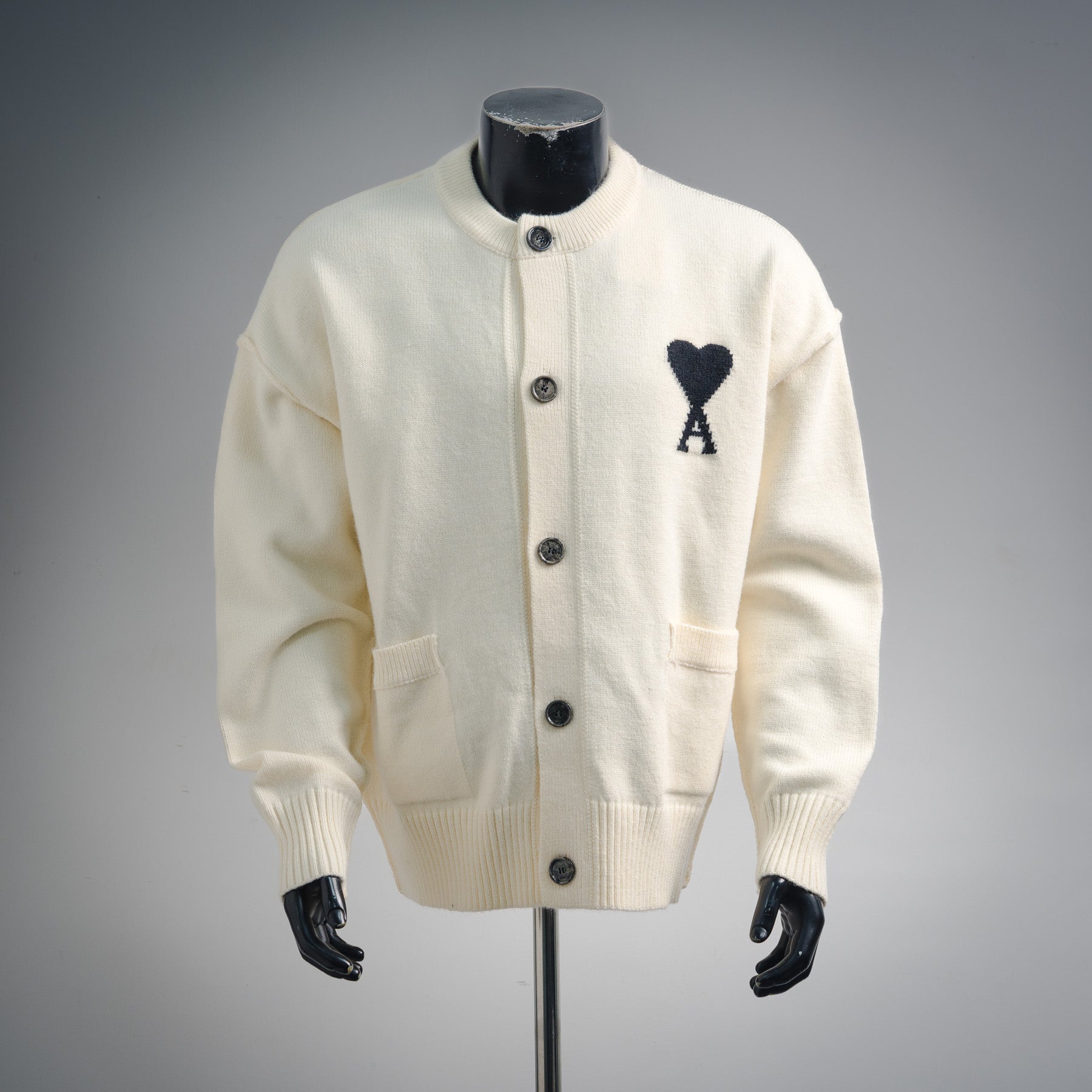 Ami 25fw casual cardigan