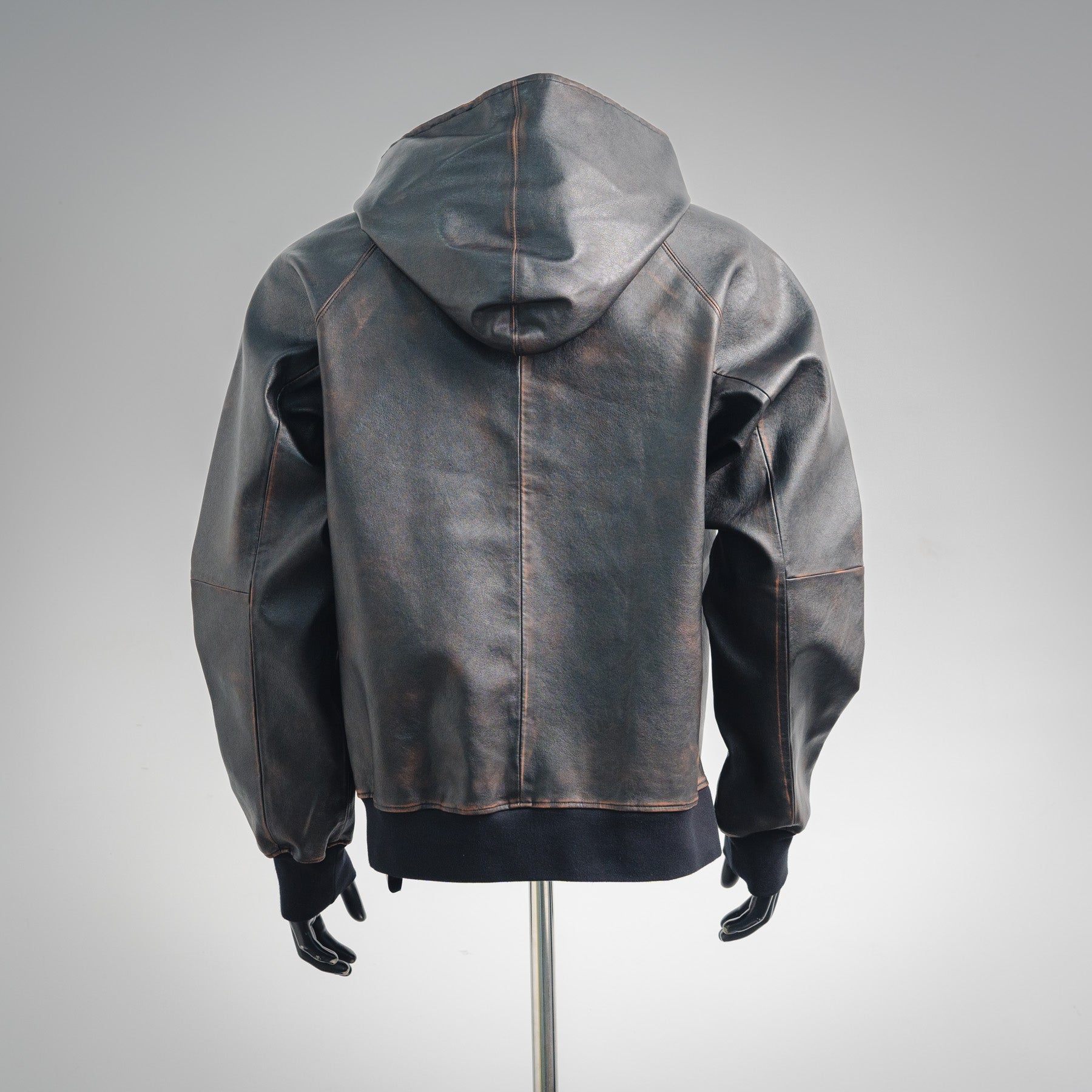 Pra 25fw leather jacket
