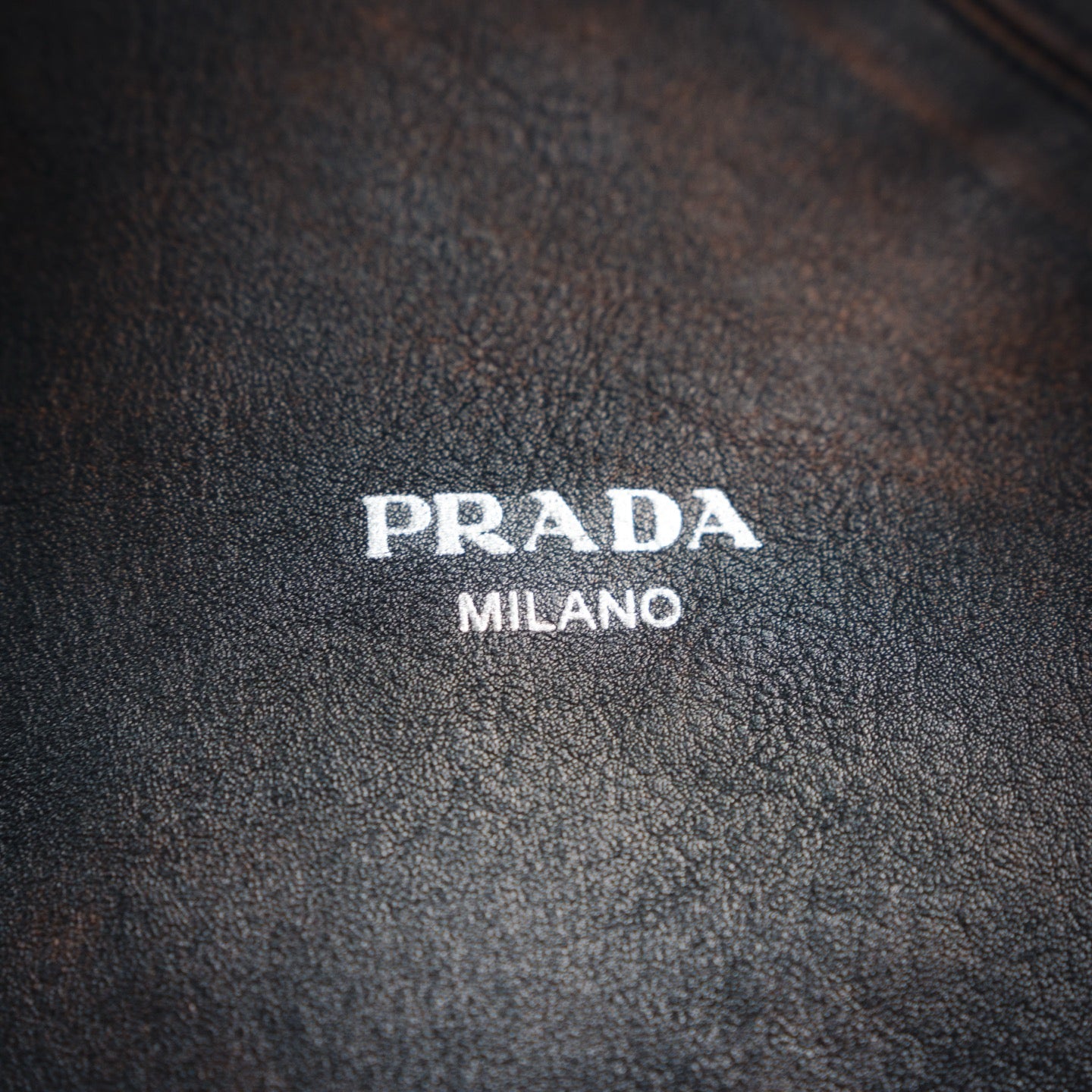 Pra 25fw leather jacket