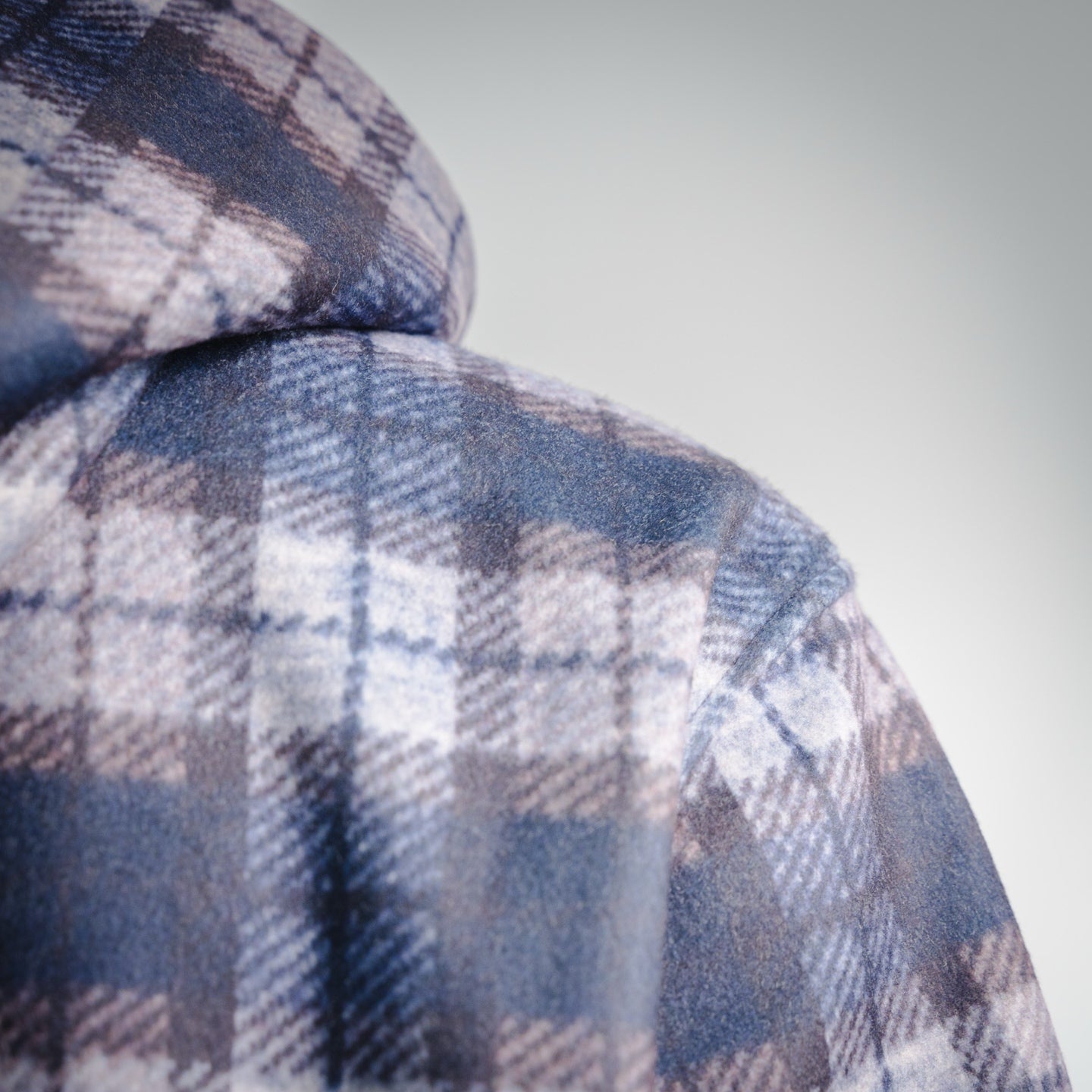 Louis 25fw plaid hoodie