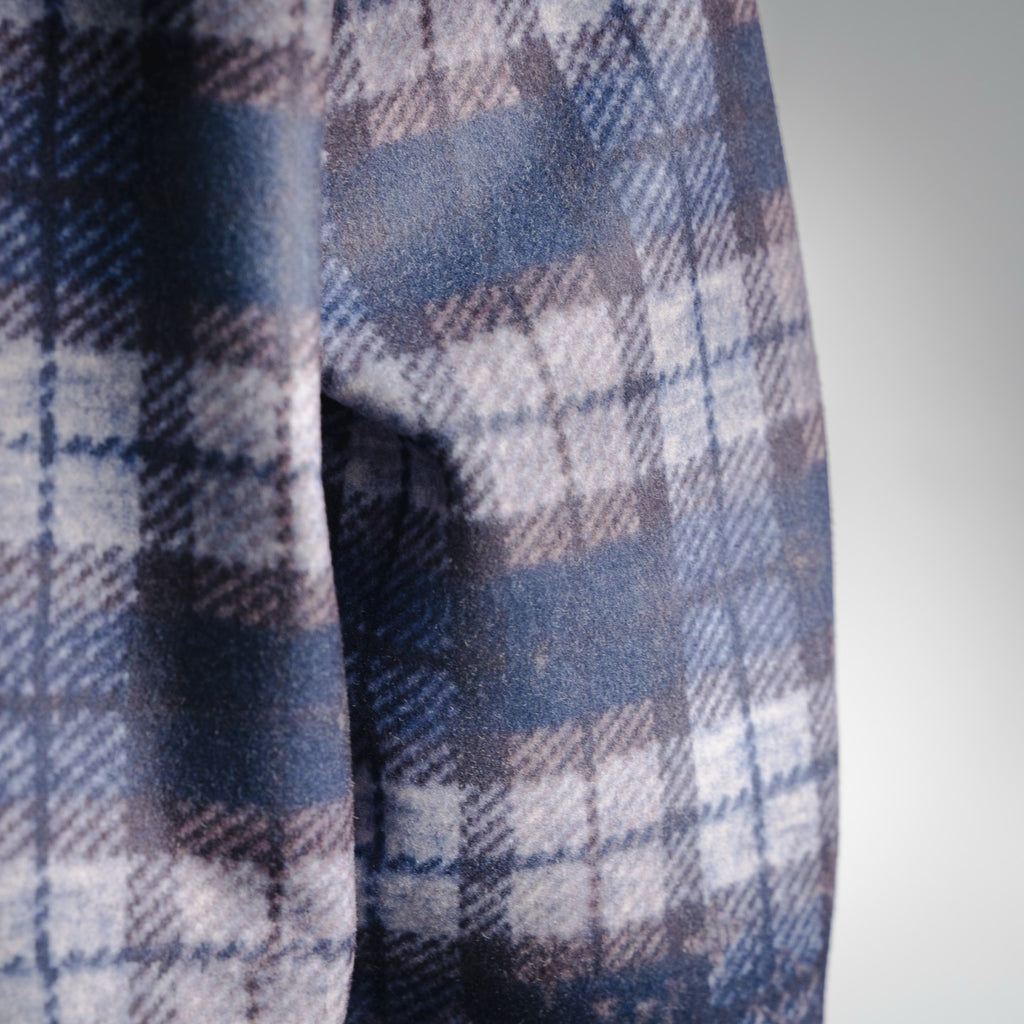 Louis 25fw plaid hoodie